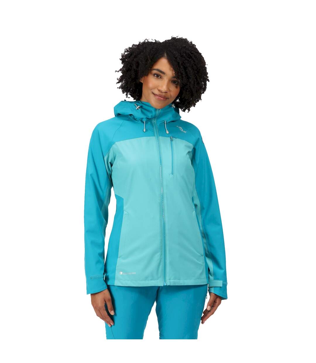 Veste imperméable britedale femme turquoise / turquoise clair Regatta-2