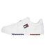 Mens Leather Basketball Trainers White Tommy Jeans-1