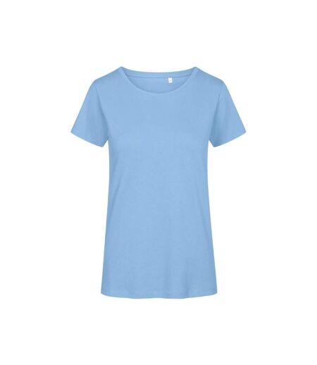 T-shirt Premium Femme Bleu Clair Promodoro