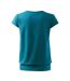Womens/ladies City T-shirt Teal Adler-2