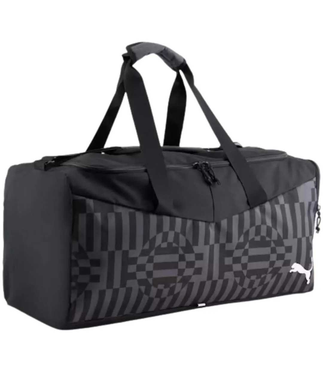 Sac De Sport Individualrise M Noir Gris Puma-1