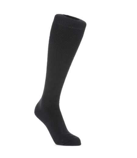 Trespass Adults Unisex Tech Luxury Merino Wool Blend Ski Tube Socks (Black) - UTTP967