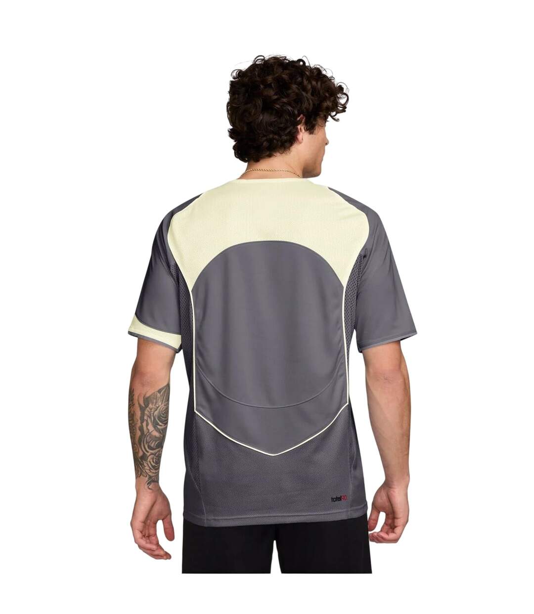 T-shirt Manches Courtes Motif/style Logo T90 Homme Gris Clair Nike-2