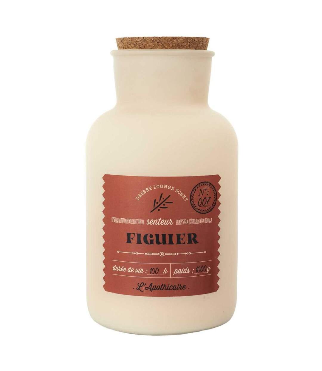 Bougie Parfumée Déco Desert 1000g Figue-1