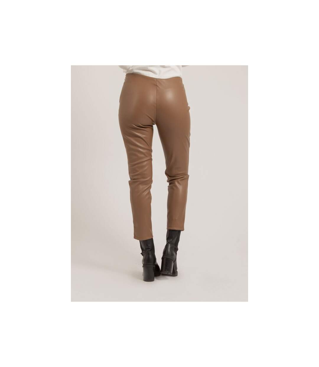 Pantalon legging simili cuir ELENA - Dona X Lisa-2