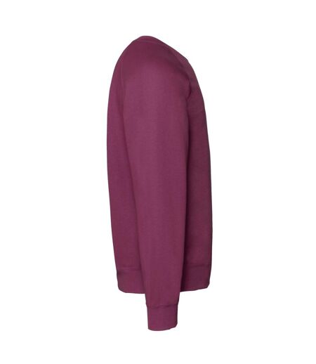Sweat Classic Homme Bordeaux Fruit Of The Loom