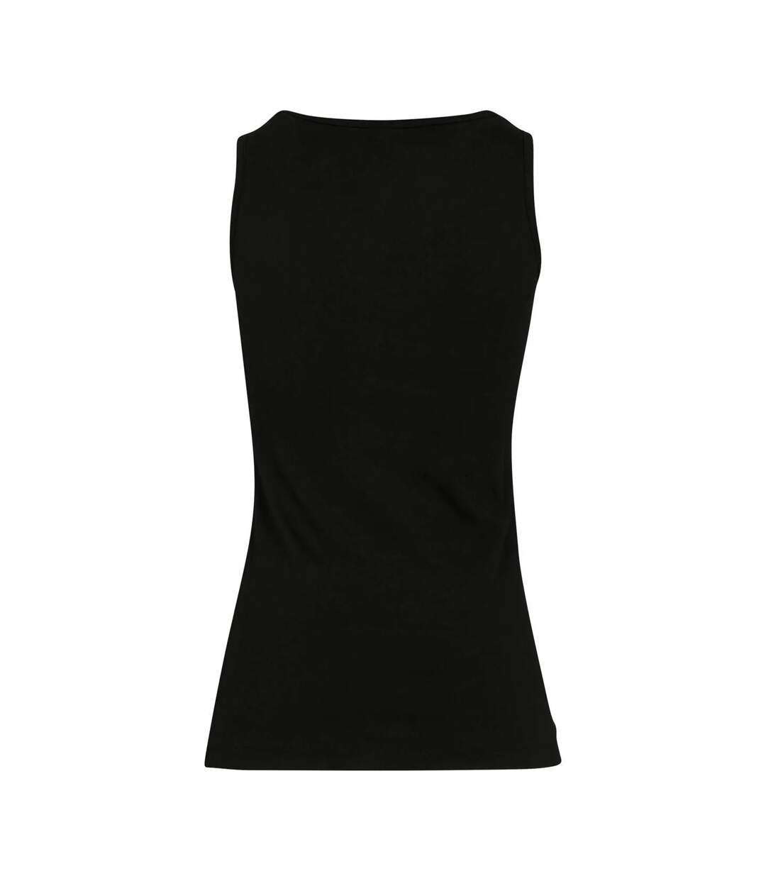 Womens/ladies Merch Tank Top Black Build Your Brand-2