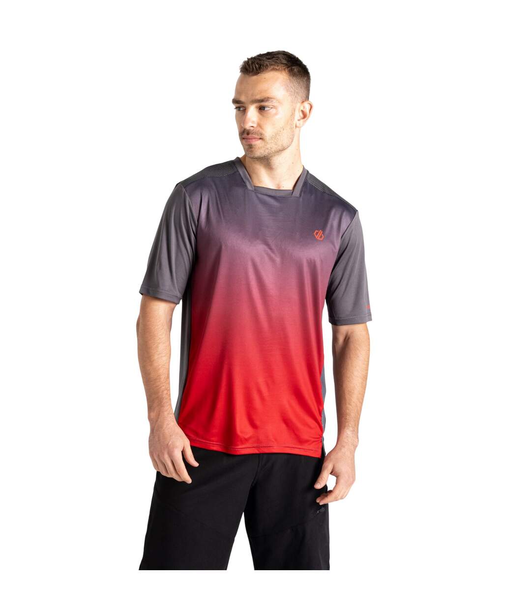 T-shirt Trackstand Homme Gris Rouge Danger Dare 2B-1
