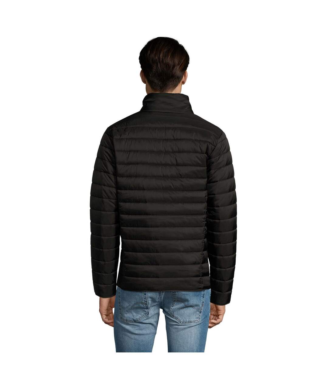 Mens Ride Light Padded Jacket Black SOLS-2