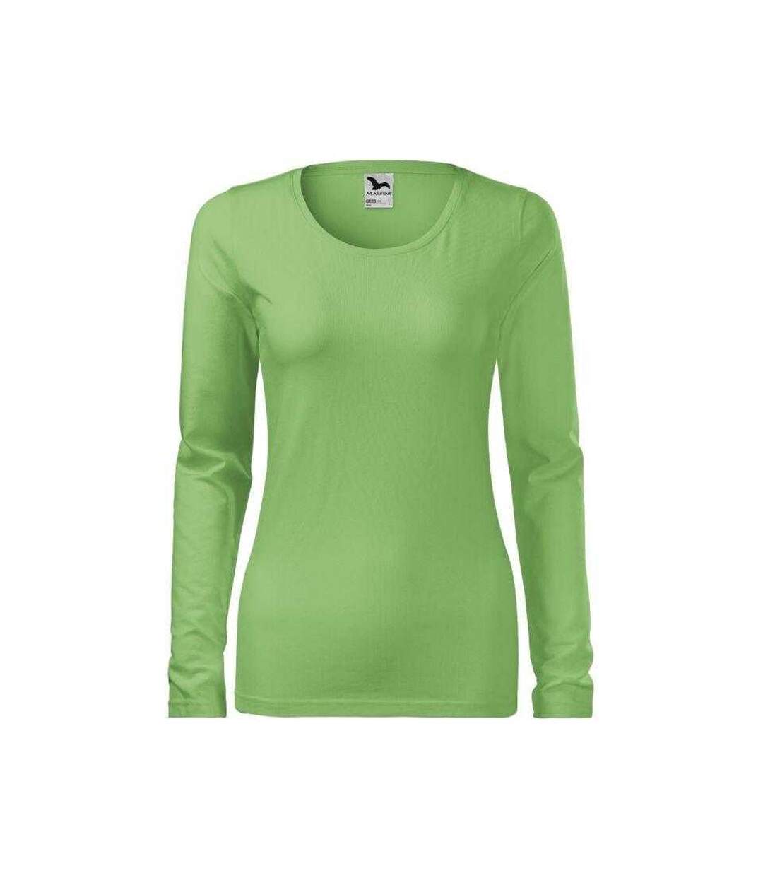T-shirt Manches Longues Femme Vert Malfini-1