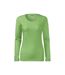 T-shirt Manches Longues Femme Vert Malfini-1