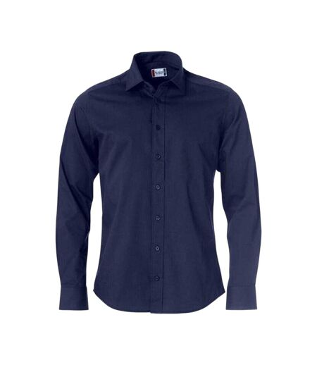 Chemise Clark Homme Bleu Marine Foncé Clique