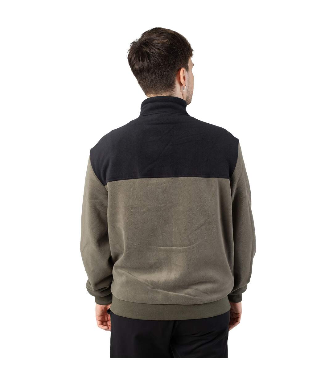 Veste Motif/style Blocs De Couleurs Homme Noir Olive Urban Classics-2