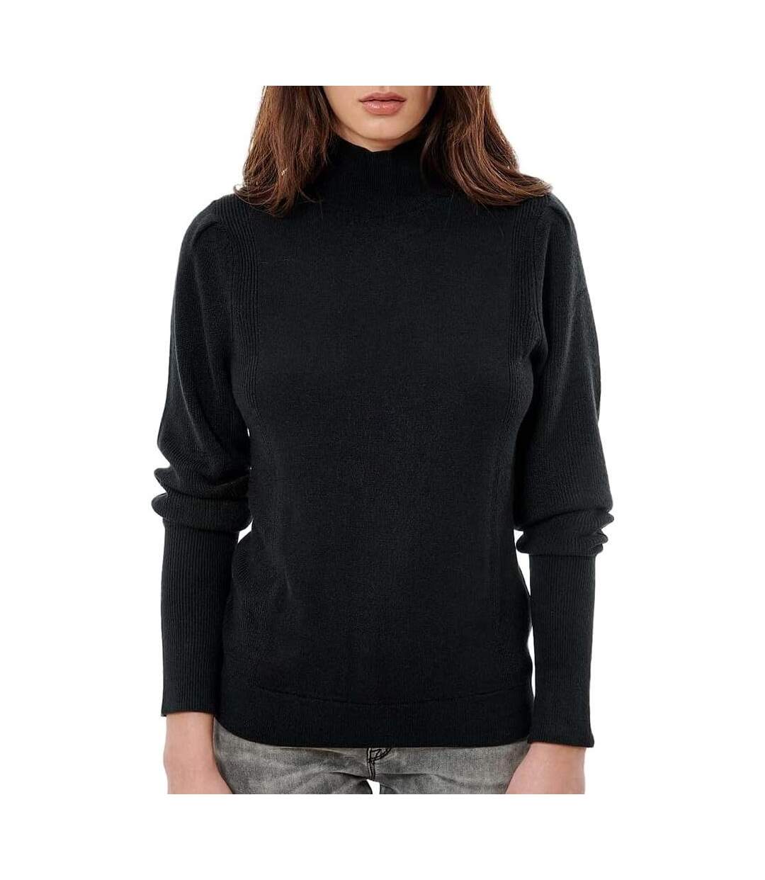 Pull noir femme kaporal lizonh-1