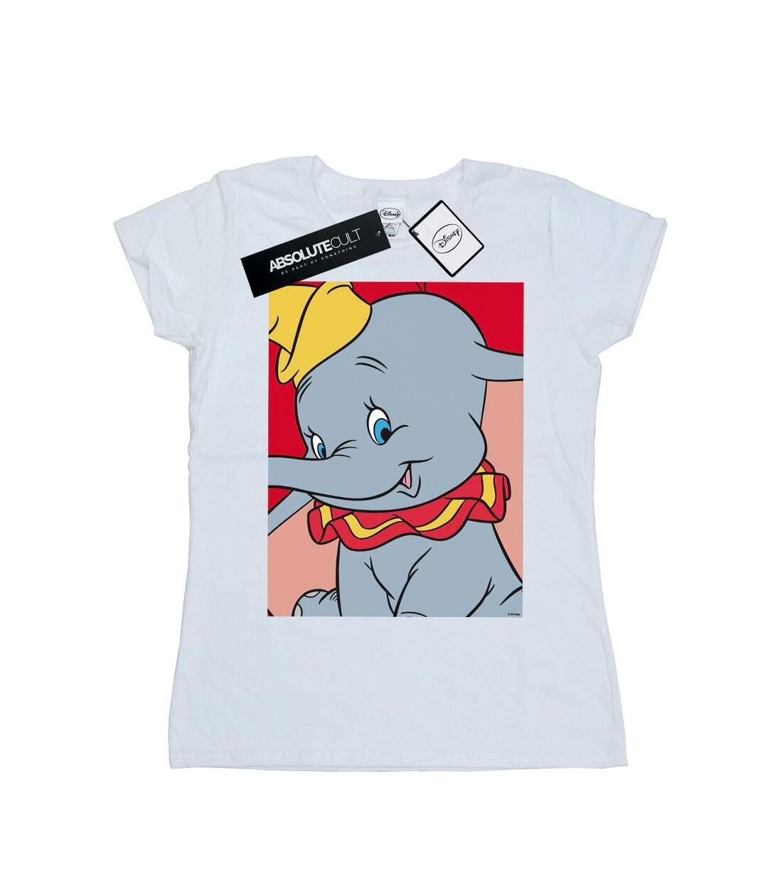 Disney - T-shirt DUMBO PORTRAIT - Femme (Blanc) - UTBI15200-1