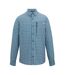 Mens Checked Insect Repellent Travel Shirt China Blue Regatta-2