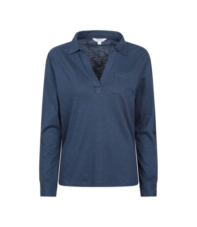 Polo Brae Femme Bleu Marine Mountain Warehouse