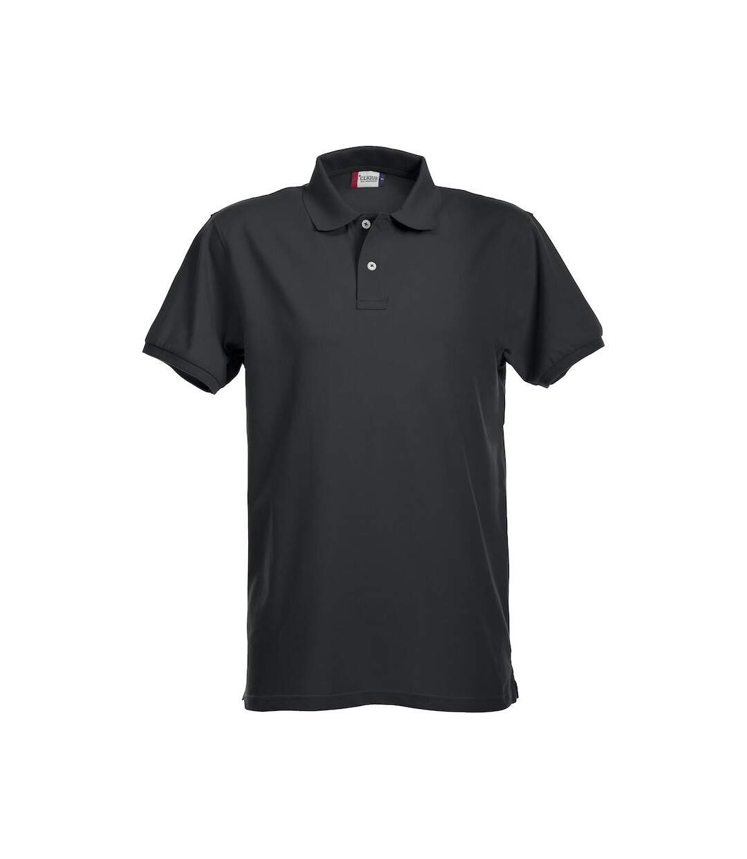 Polo premium femme noir Clique