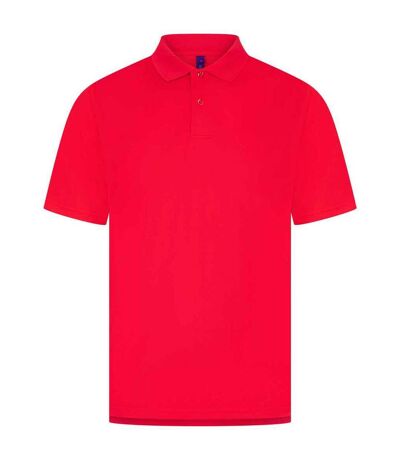 Polo homme rouge Henbury