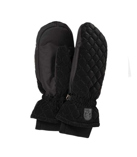 Unisex Adult Puffer Mittens Black Parajumpers
