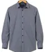 CHALLENGER CH4003 — Chemise à carreaux manches longues marine et blanc : élégance en pur coton et coupe confort-2
