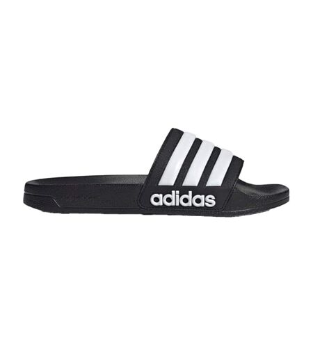 Unisex Adult Adilette Shower Sliders Black White Adidas