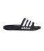 Unisex Adult Adilette Shower Sliders Black White Adidas-1