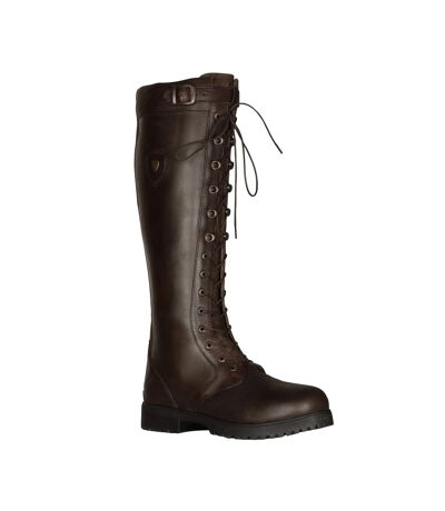 Bottes De Campagne Teramo Femme Marron Foncé Moretta