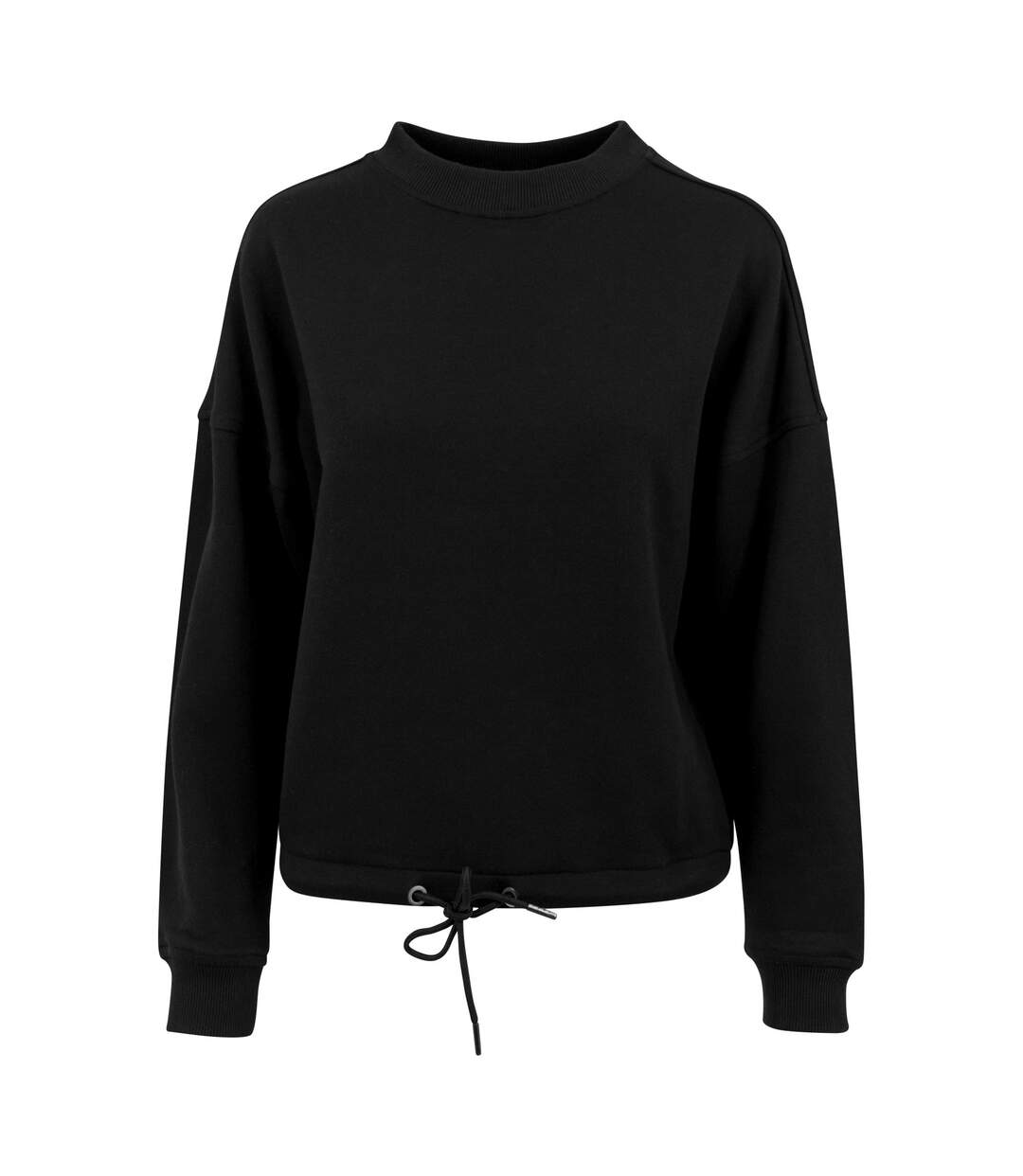 Sweat À Capuche Femme Noir Build Your Brand-1