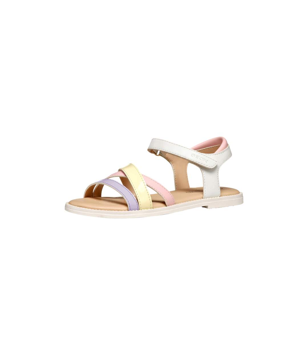 Sandales Cuir Geox Enfant J S Karly G D Synt Lea-1