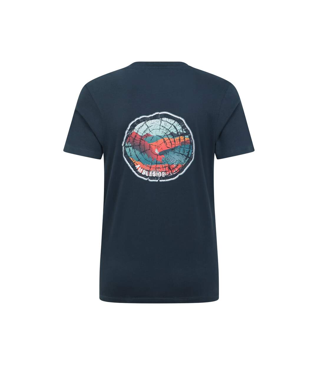 T-shirt ambleside homme bleu foncé Mountain Warehouse-2