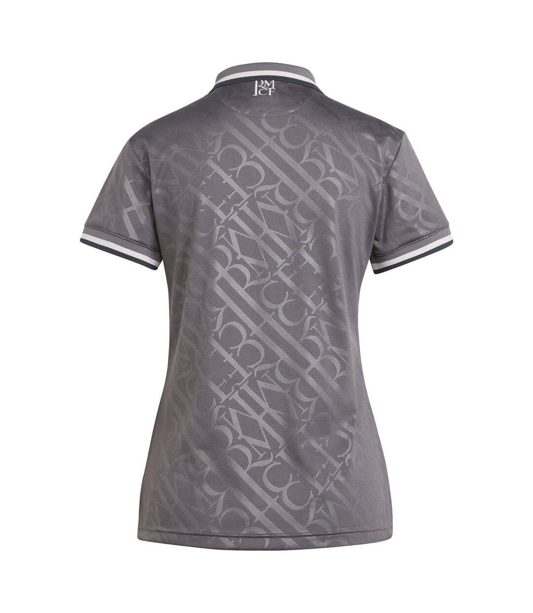 Maillot Motif/style Real Madrid Cf Femme Anthracite Adidas-3