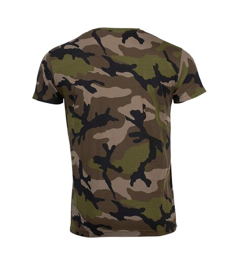 SOLS Mens Camo Short Sleeve T-Shirt (Camouflage)
