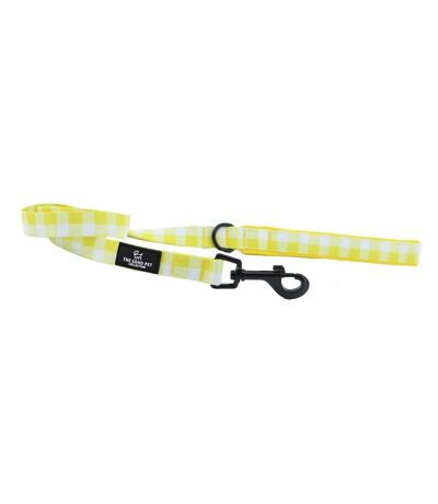 Soho checked dog lead 1 neckline: 20cm-26cm yellow Ancol