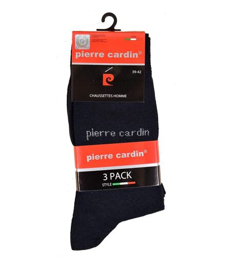 Chaussettes homme PIERRE CARDIN Pack de 3 Paires Marine Pierre Cardin