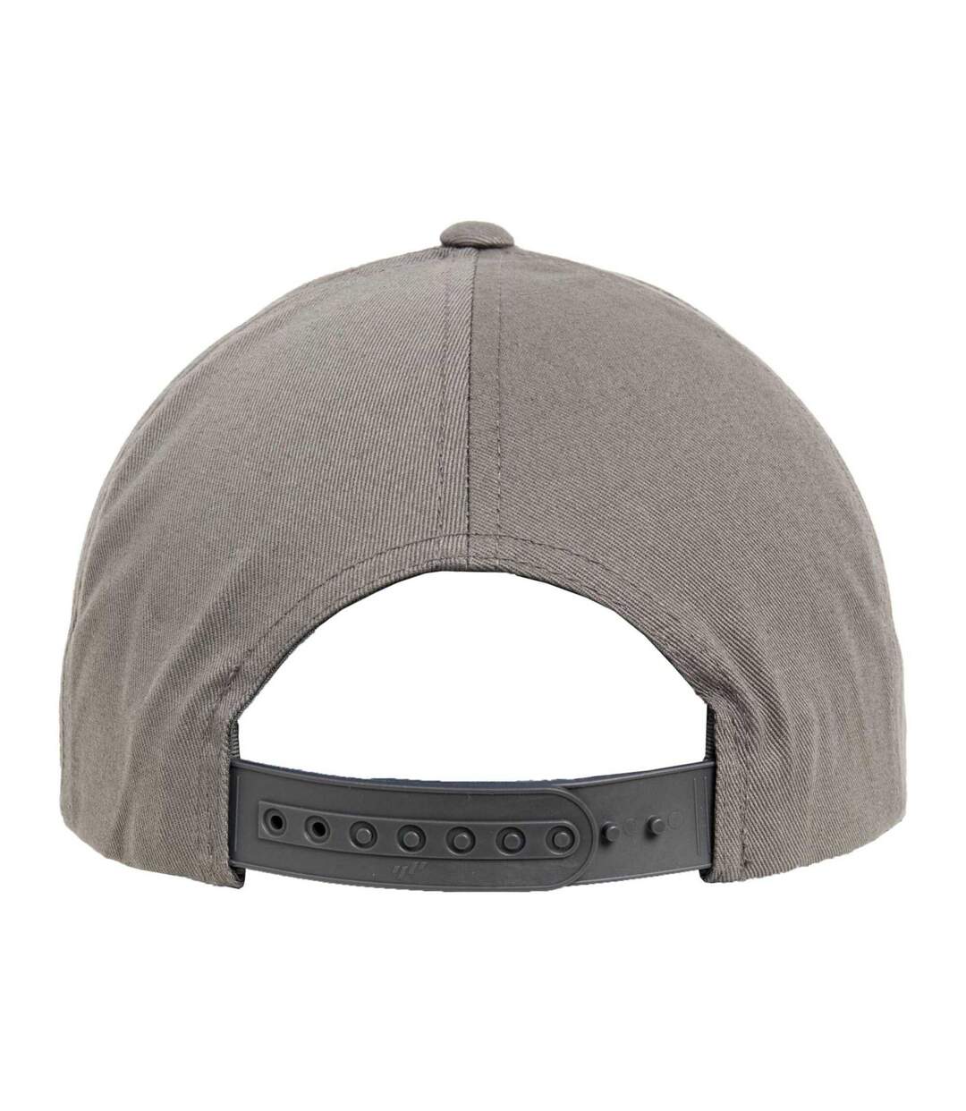 Casquette De Baseball Motif/style 5 Panneaux Classic Gris Flexfit-2