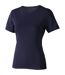 Elevate Womens/Ladies Nanaimo Short Sleeve T-Shirt (Navy)