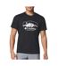 T-Shirt noir homme columbia avec graphisme path lake-1