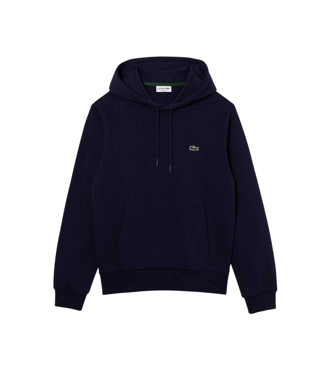 Mens Basic Pullover Hoodie Navy Lacoste-2