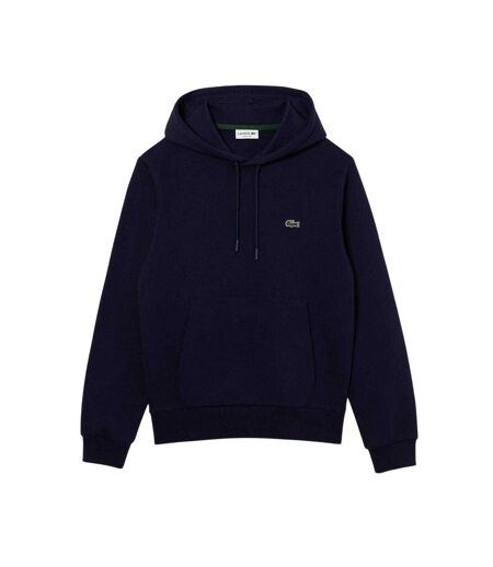 Mens Basic Pullover Hoodie Navy Lacoste
