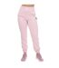 Womens/ladies sportswear studio lounge summer jogging bottoms pink Adidas-1
