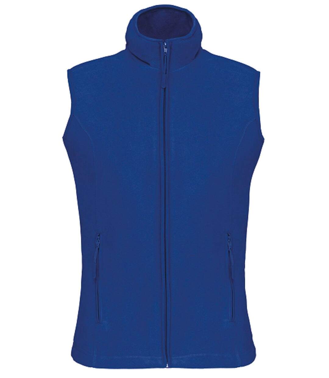 Gilet sans manches micro polaire femme - K906 - bleu roi-2