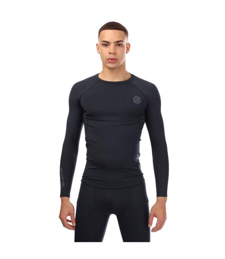 Mens Series-2 Long-sleeved Top Navy Skins