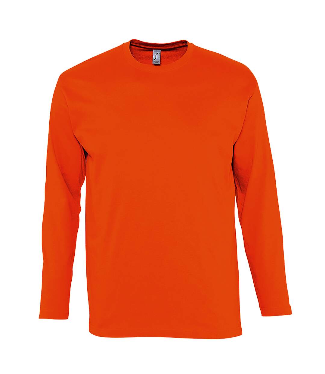 Monarch t-shirt à manches longues homme orange SOLS