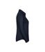 Womens/ladies Oxford Easy-care Long-sleeved Shirt Bright Navy Russell-3