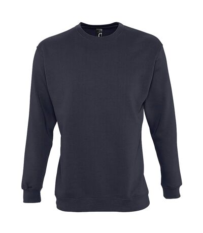 SOLS Mens Supreme Plain Cotton Rich Sweatshirt (Grey Marl) - UTPC2415
