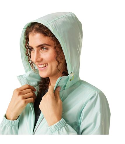 Womens/ladies corinne iv waterproof jacket bleached aqua Regatta