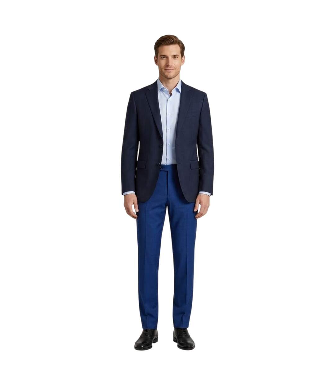 Chino Motif/style Uni H-genius Homme Bleu Marine Boss-1