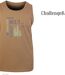 Débardeur homme Challenger SIG1 camel marron imprimé — Confort pur coton jersey-4