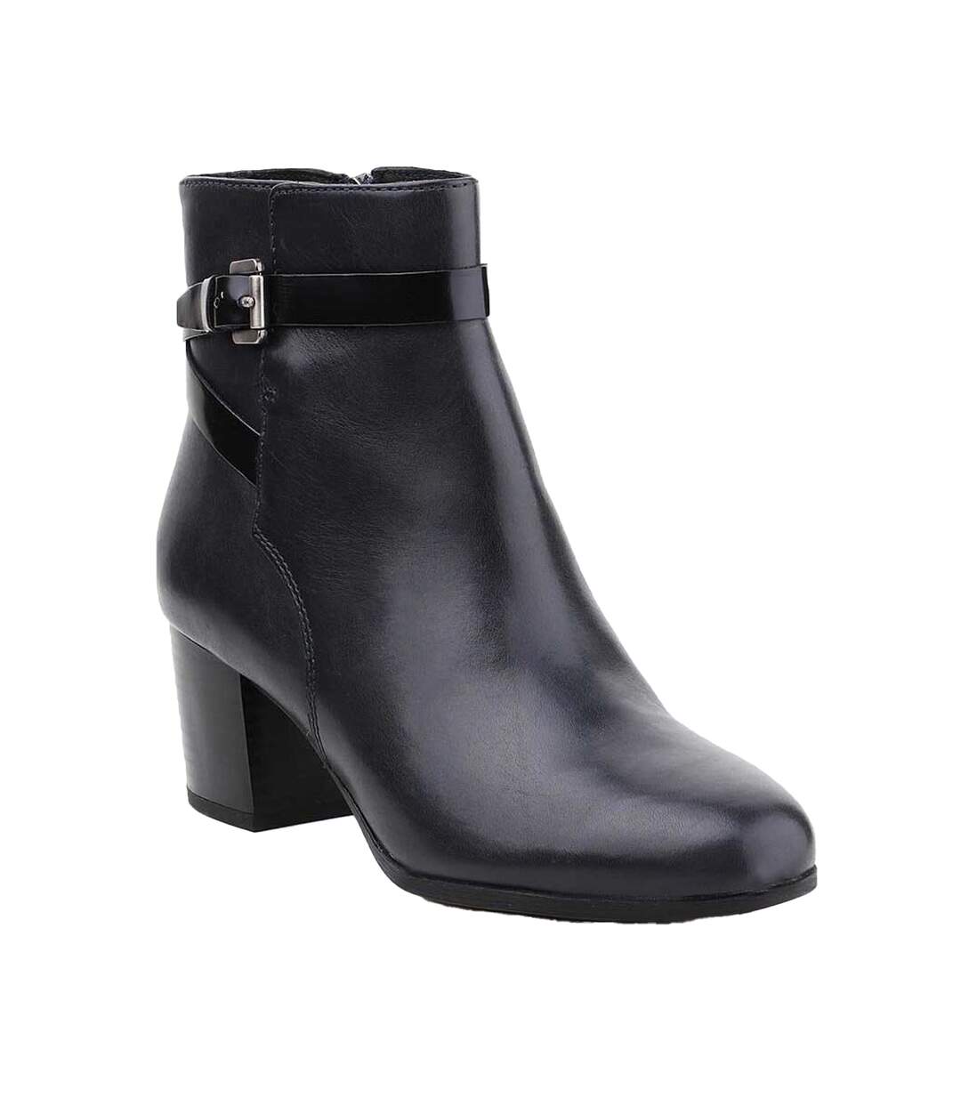 Bottines D Petalus Femme Noir Geox-1